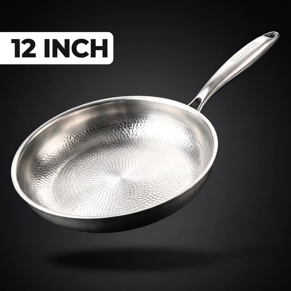 100% Pure Titanium Pan — TITANOX®