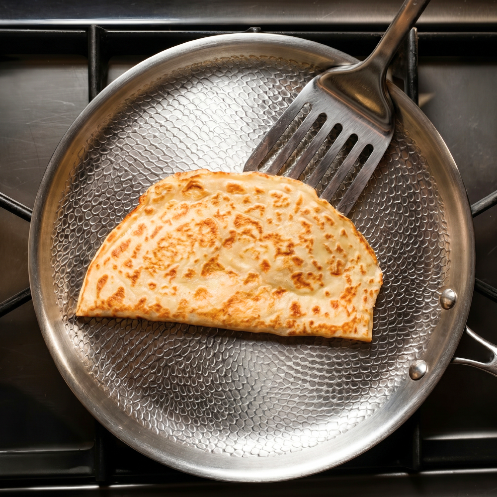 100% Pure Titanium Crepe Pan (11-Inch) — TITANOX®