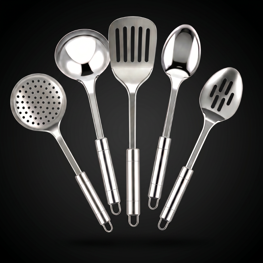 5-Piece Stainless Steel Utensil Set — TITANOX®