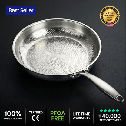 100% Pure Titanium Pan — TITANOX®