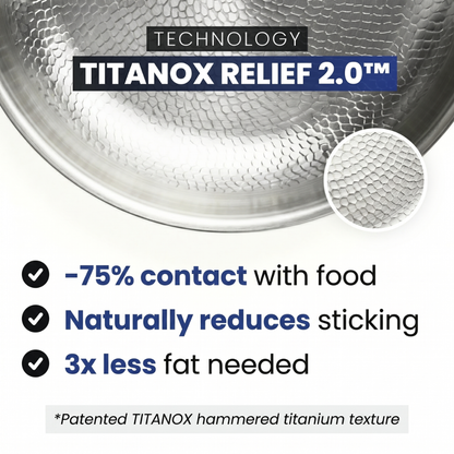 100% Pure Titanium Pan — TITANOX®