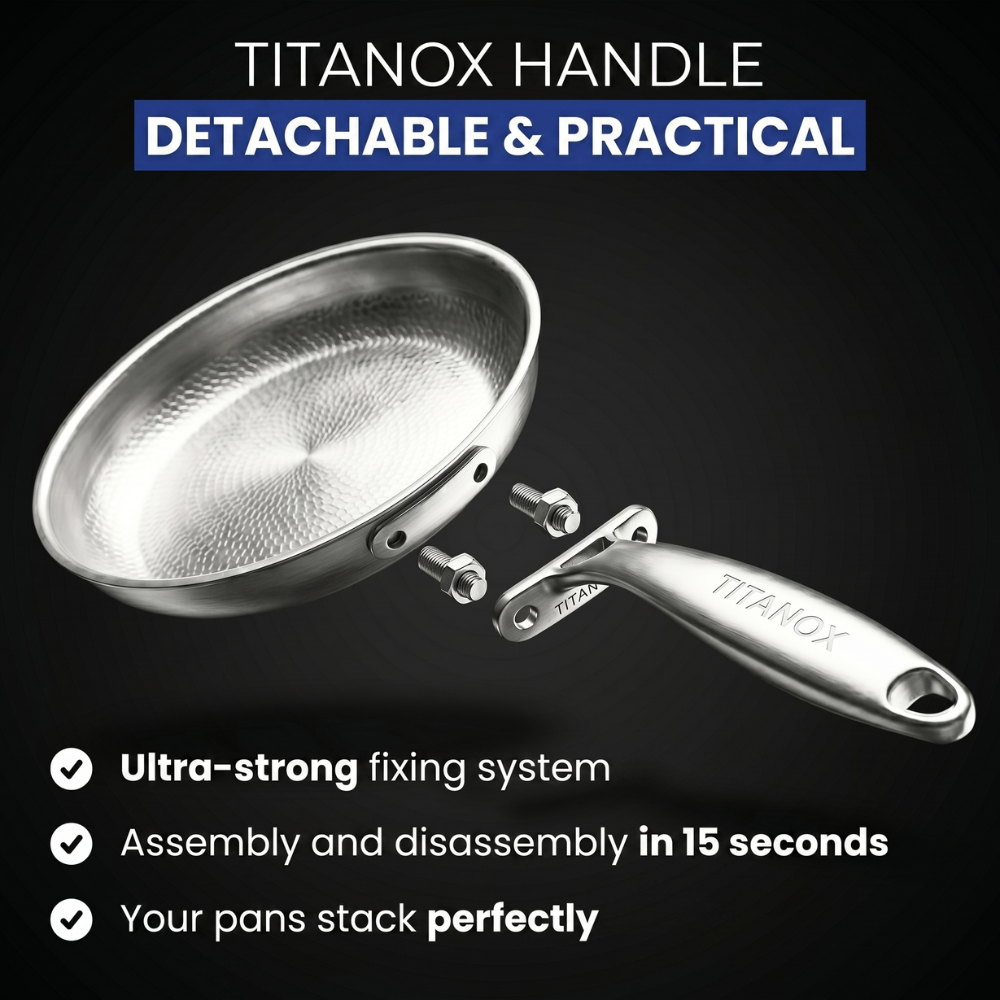 100% Pure Titanium Pan — TITANOX®