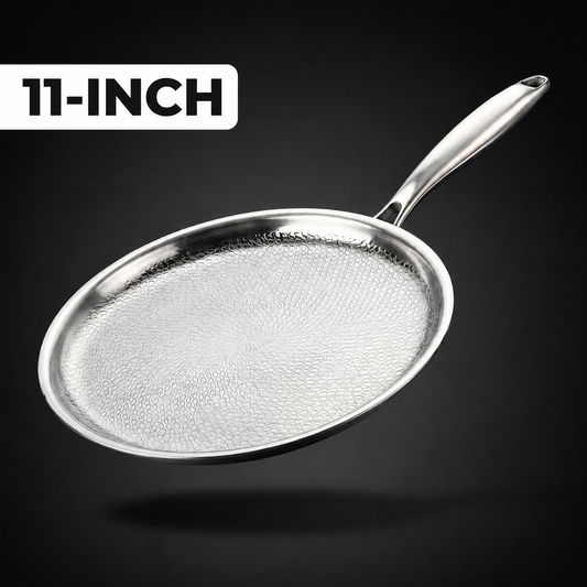 100% Pure Titanium Crepe Pan (11-Inch) — TITANOX®