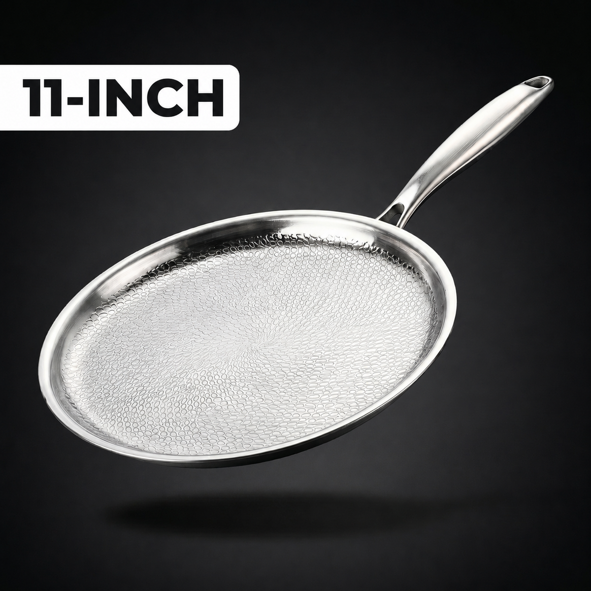 100% Pure Titanium Crepe Pan (11-Inch) — TITANOX®