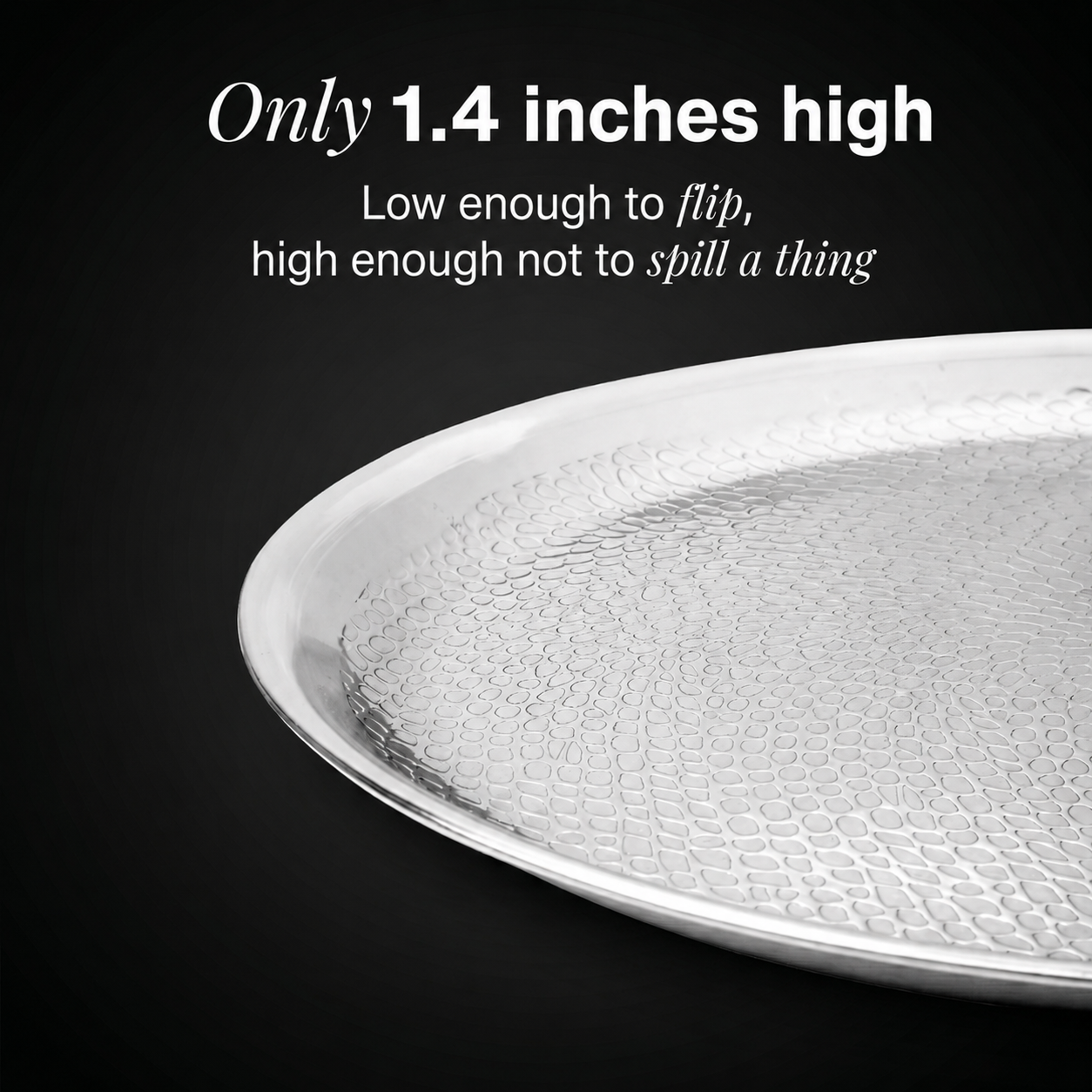 100% Pure Titanium Crepe Pan (11-Inch) — TITANOX®