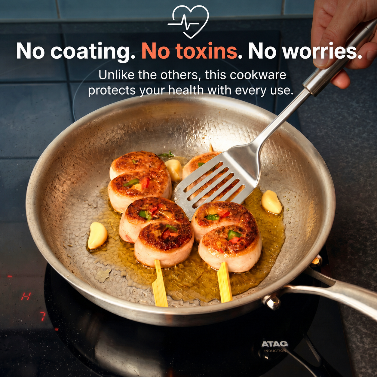 5-Piece Stainless Steel Utensil Set — TITANOX®